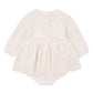 Minihaha Baby Wild Garden Knitted Overlay Bodysuit Oat Meal