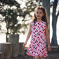 Radicool Cherries Sleeveless Frill Dress