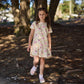 Radicool Flamingoes Frill Dress Buttercream