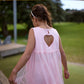Kissed By Radicool Kids Sparkle Princess Dress Pale Apricot
