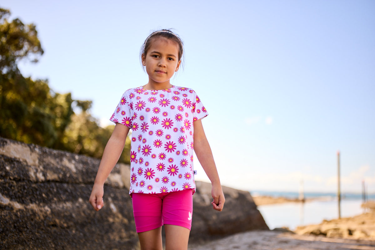 Kissed by Radicool Bike Shorts Fuchsia