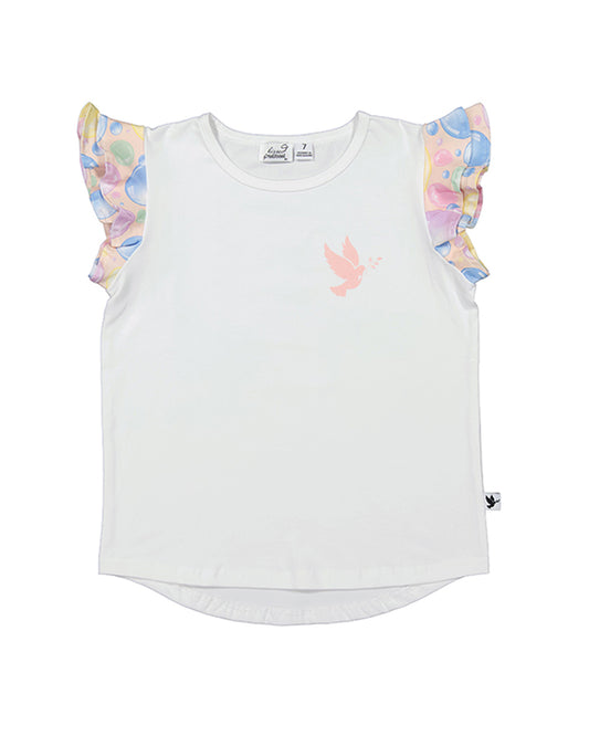 Radicool Bubbles Frill Tee