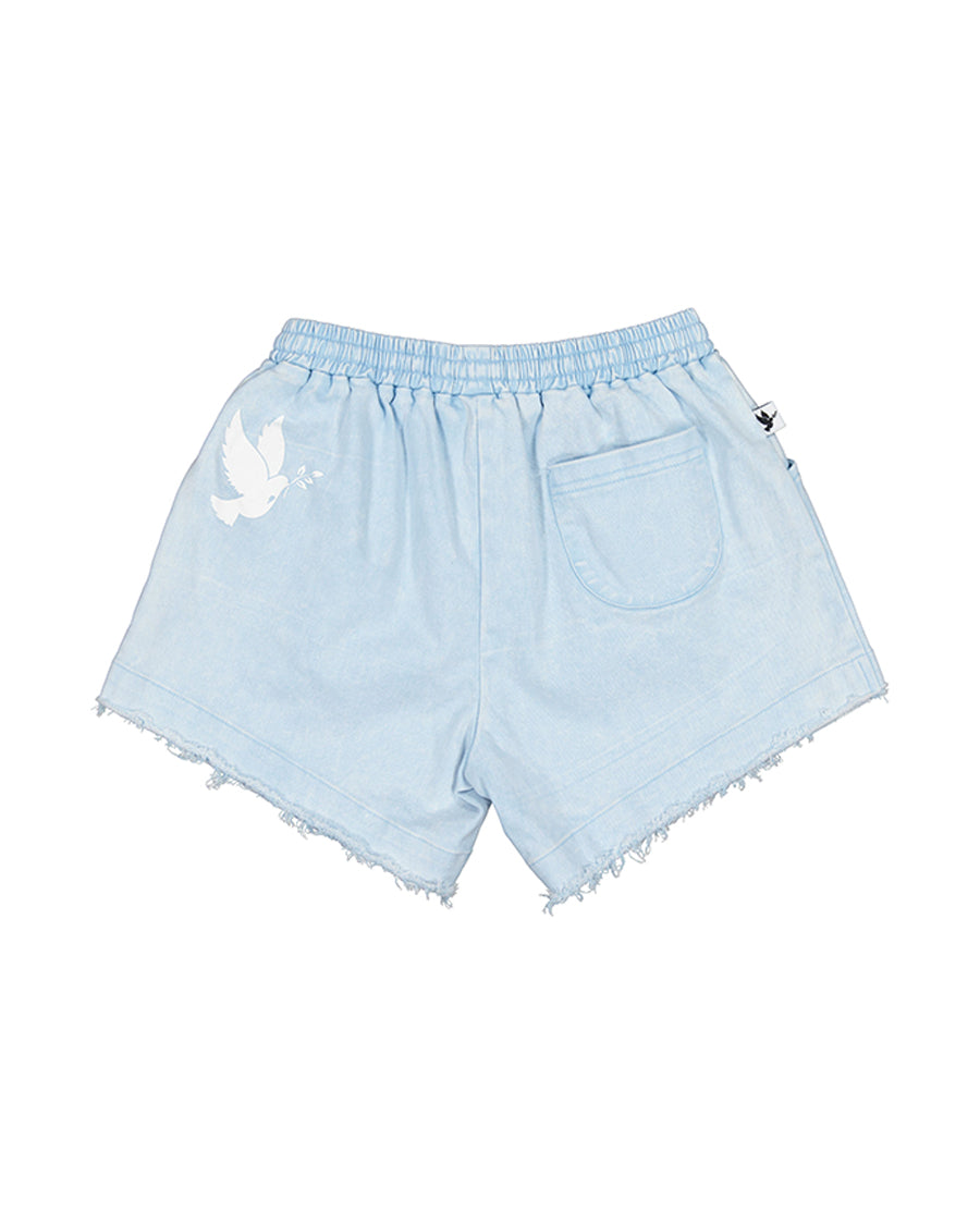 Radicool Icy Blue Denim Short