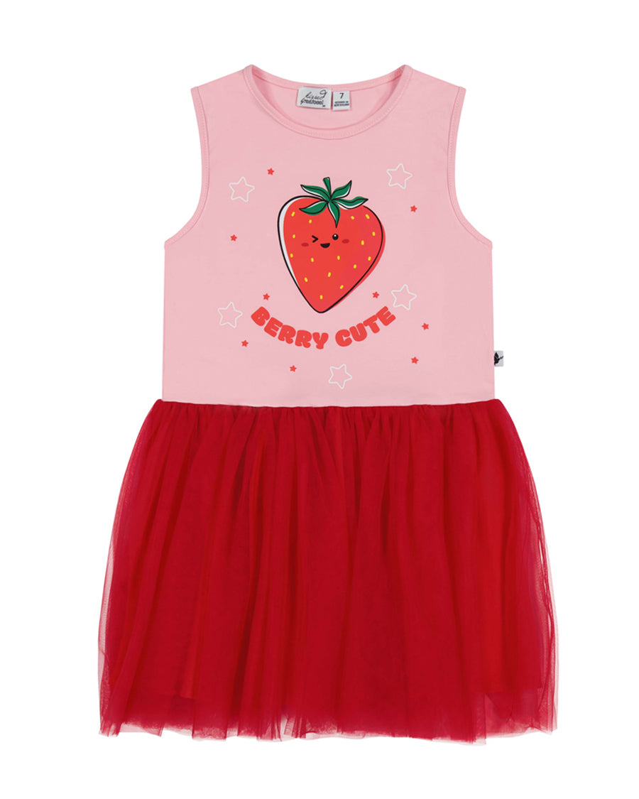 Radicool Berry Cute Tutu Dress