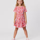 Radicool Strawberry Crush Frill Dress