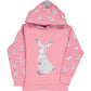 Radicool Bluebell Bunny Pom Pom Hood Dusky Pink