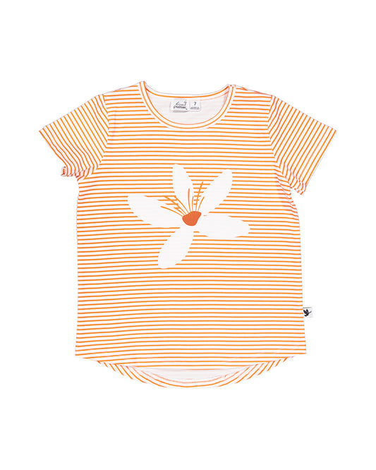 Radicool Orange Blossom Stripe Tee