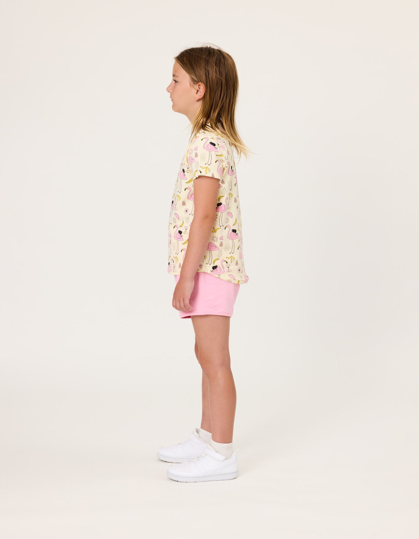 Radicool Flamingoes Tee Buttercream