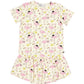 Radicool Flamingoes Frill Dress Buttercream