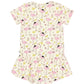 Radicool Flamingoes Frill Dress Buttercream