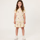 Radicool Flamingoes Frill Dress Buttercream