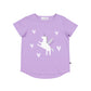 Kissed By Radicool Kids Unicorn Love Short Sleeve Tee