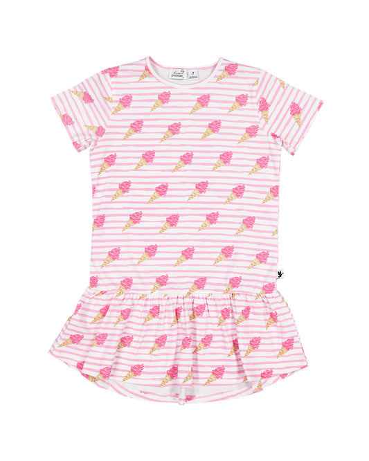 Kissed By Radicool Kids Ice Creams Frill Dress