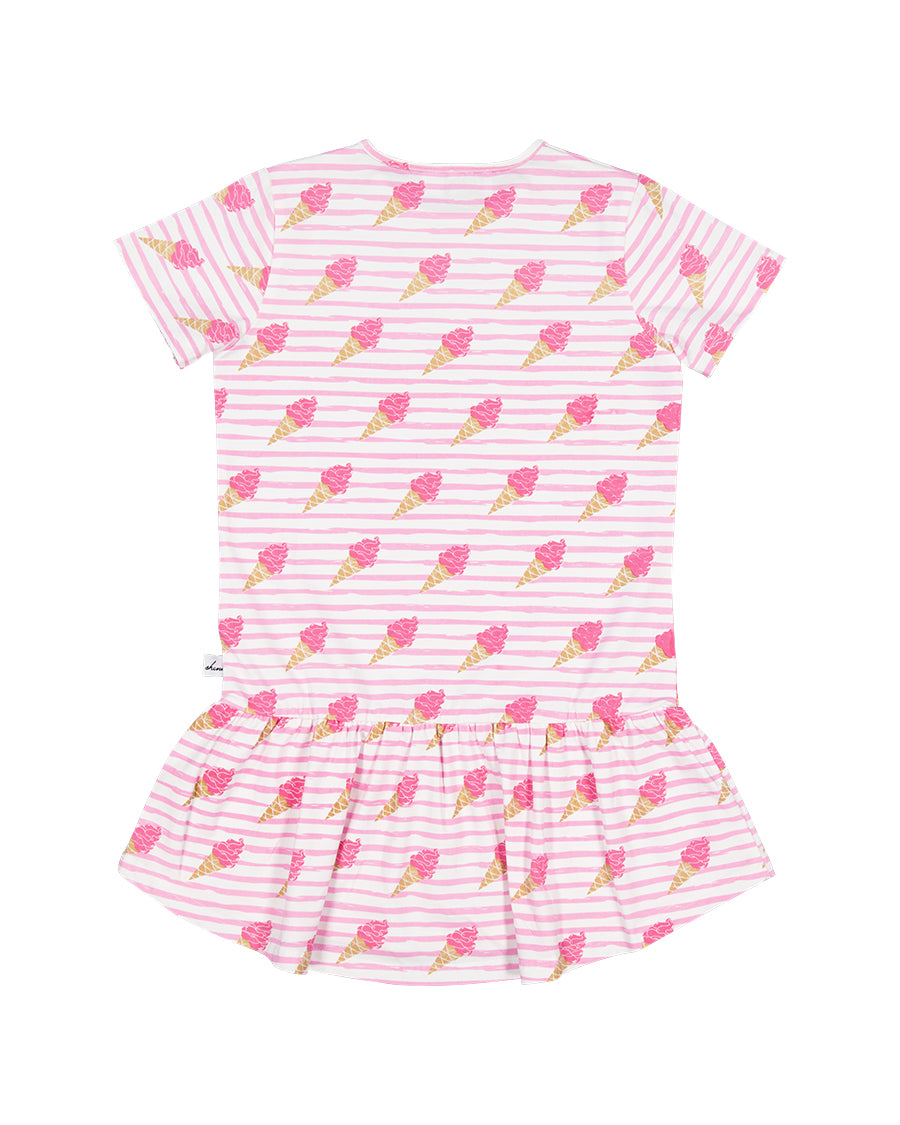 Kissed By Radicool Kids Ice Creams Frill Dress