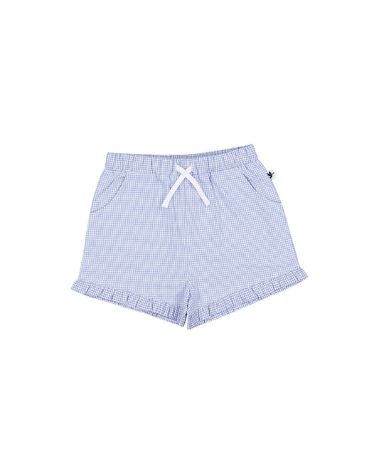 Kissed By Radicool Kids Gingham Frill Short