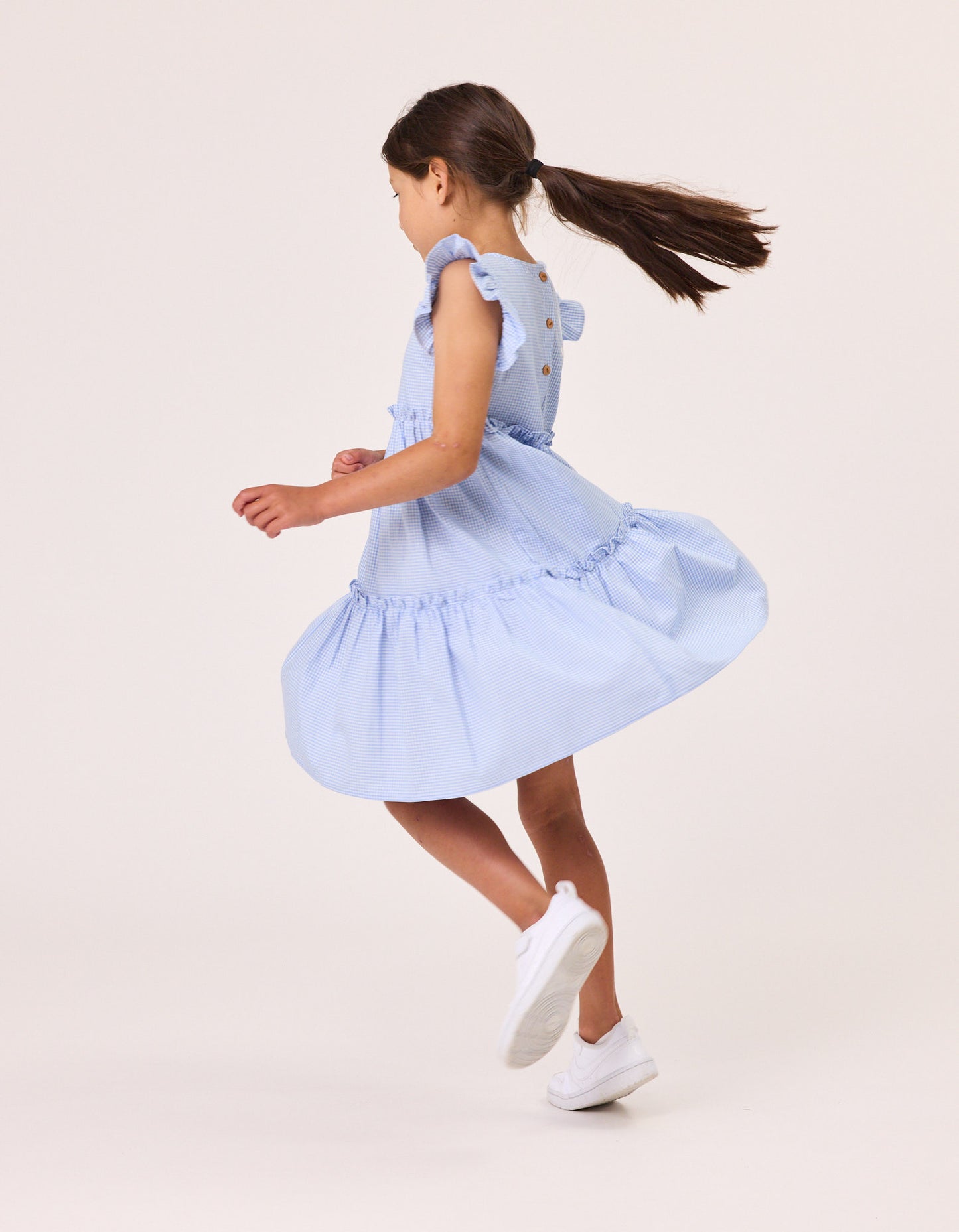 Kissed By Radicool Kids Gingham Jasmine Dress