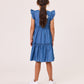 Kissed By Radicool Kids Jasmine Dress in Chambray