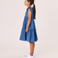 Kissed By Radicool Kids Jasmine Dress in Chambray
