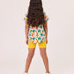 Kissed by Radicool Bike Shorts Banana
