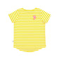 Kissed by Radicool Parrot Stripe Short Sleeve Tee