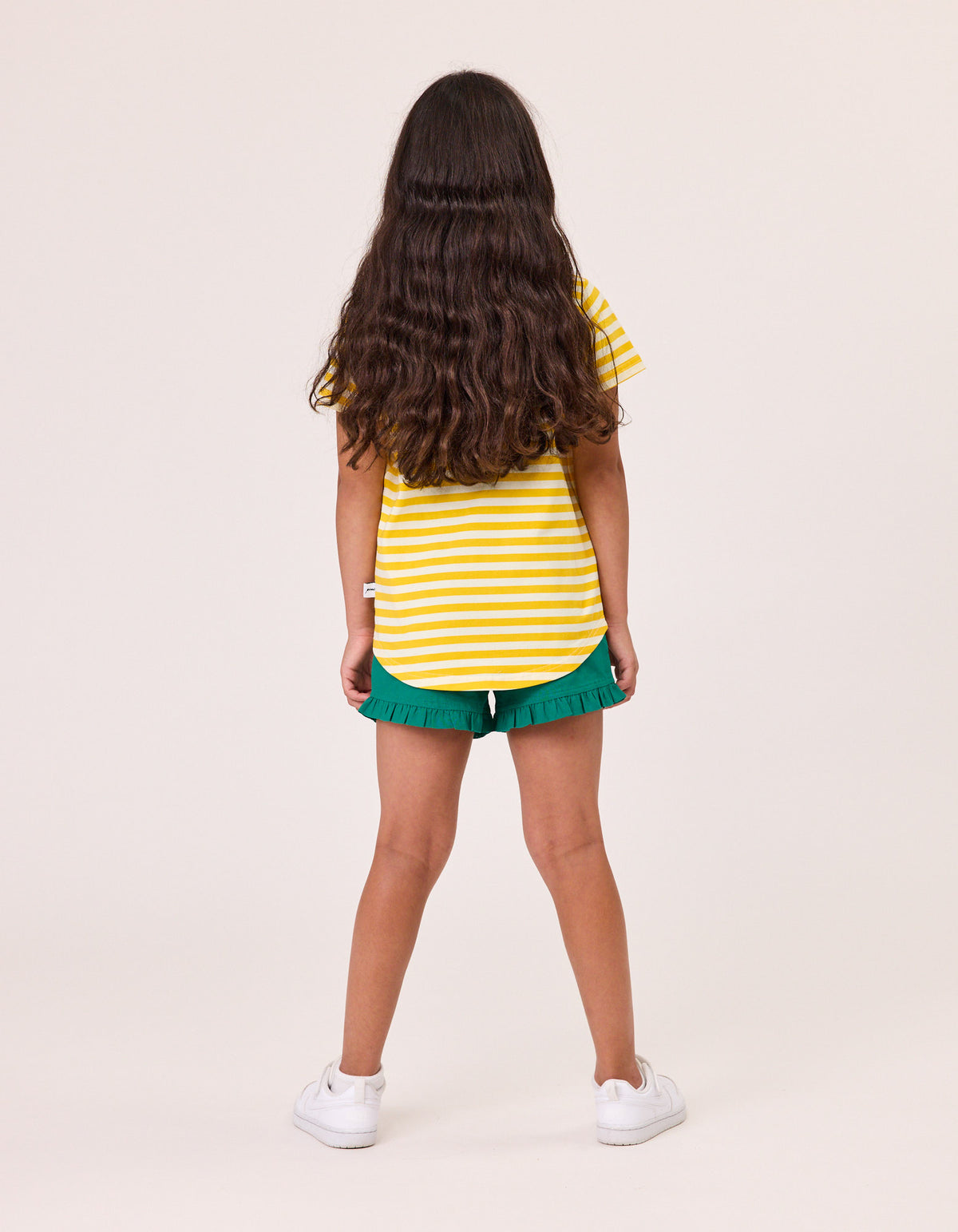 Kissed by Radicool Parrot Stripe Short Sleeve Tee