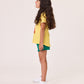 Kissed by Radicool Parrot Stripe Short Sleeve Tee