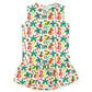 Kissed by Radicool Tropical Jungle Sleeveless Frill Dress