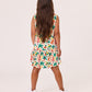 Kissed by Radicool Tropical Jungle Sleeveless Frill Dress