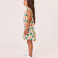 Kissed by Radicool Tropical Jungle Sleeveless Frill Dress