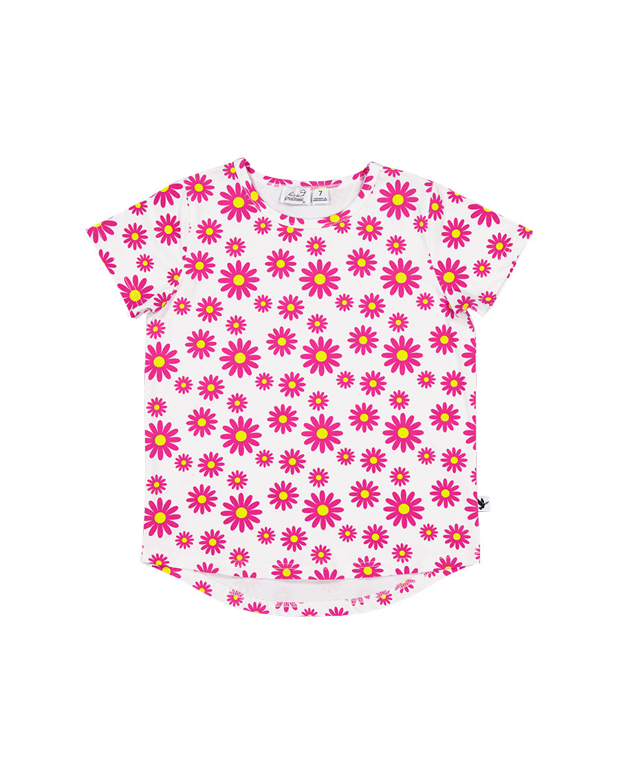 Kissed by Radicool Daisies Short Sleeve Tee