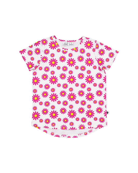Kissed by Radicool Daisies Short Sleeve Tee