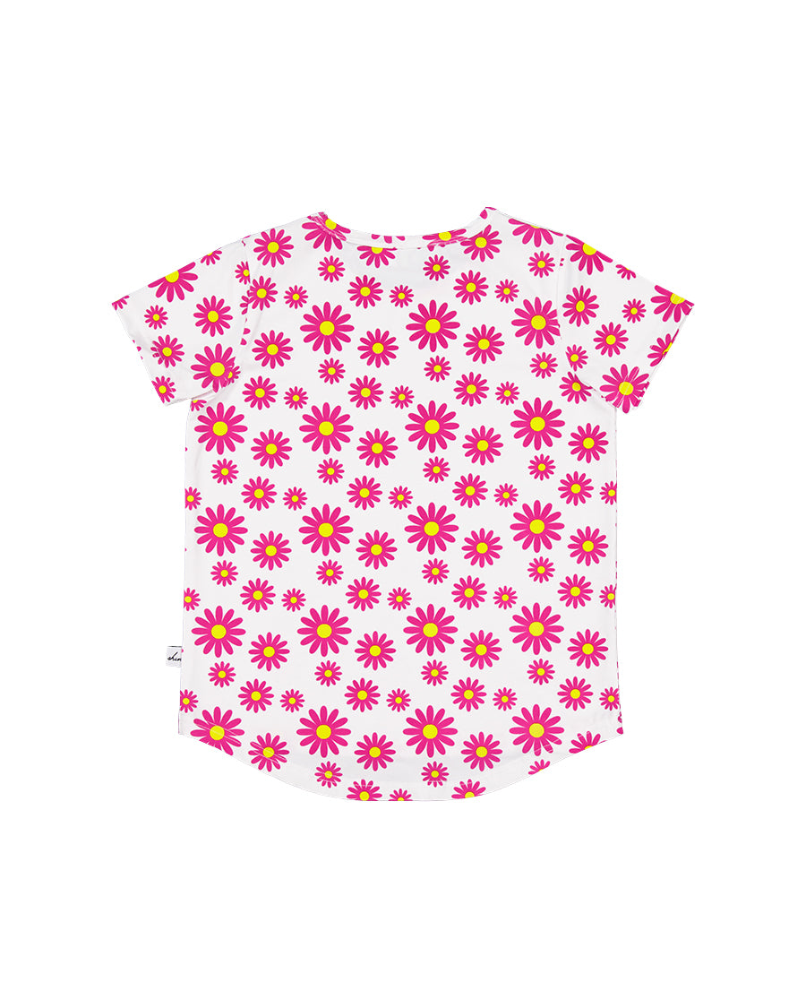 Kissed by Radicool Daisies Short Sleeve Tee