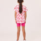 Kissed by Radicool Bike Shorts Fuchsia