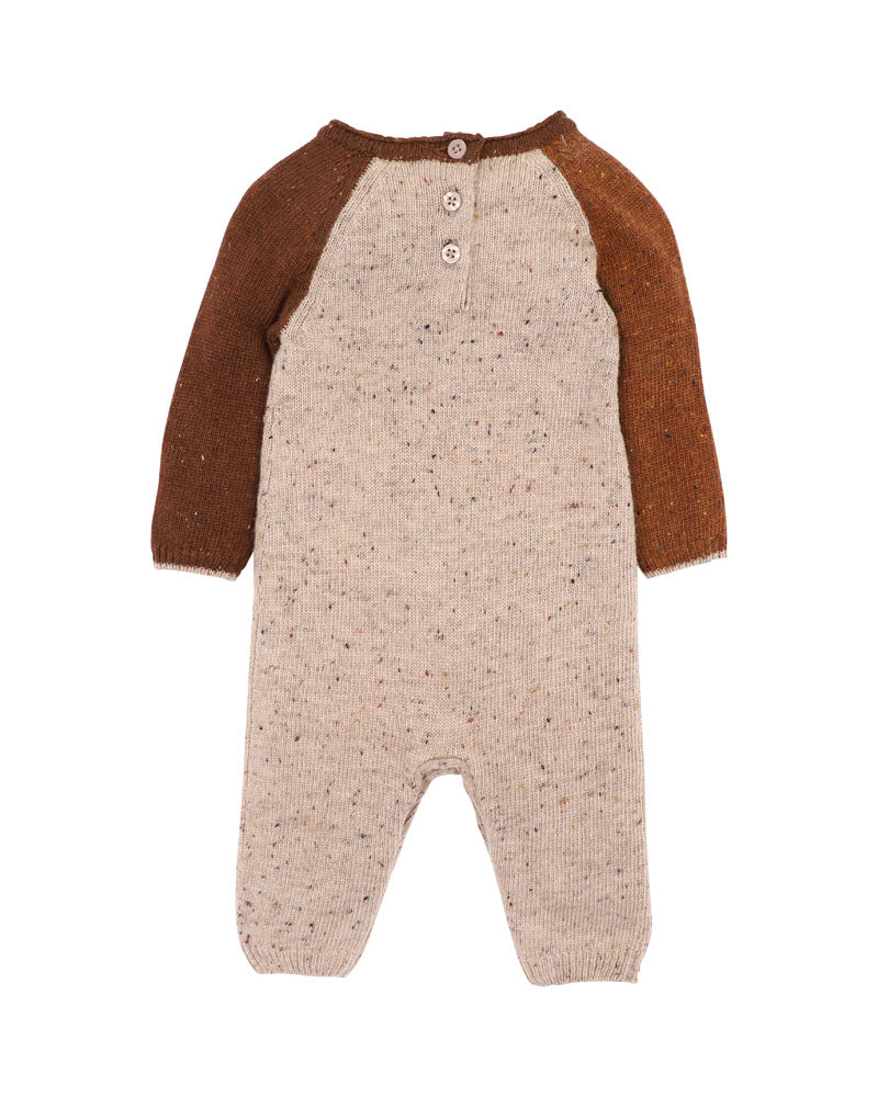 Minihaha Cool Dogs Knitted Romper