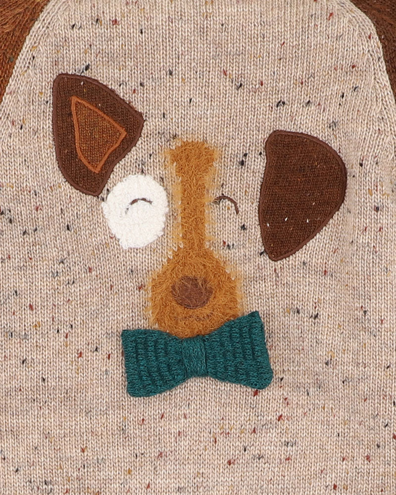 Minihaha Cool Dogs Knitted Romper