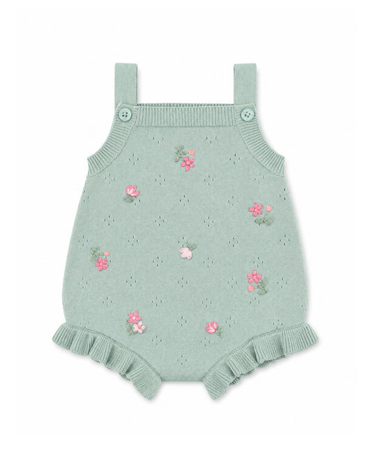 Minihaha Chelsea Hand Embroidered Knit Bodysuit