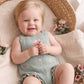 Minihaha Chelsea Hand Embroidered Knit Bodysuit