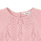 Minihaha Baby Fern Organic Pointelle Knitted Bodysuit Blossom