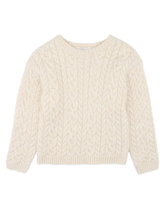 Minihaha Girls Emmy Cable Knit Jumper