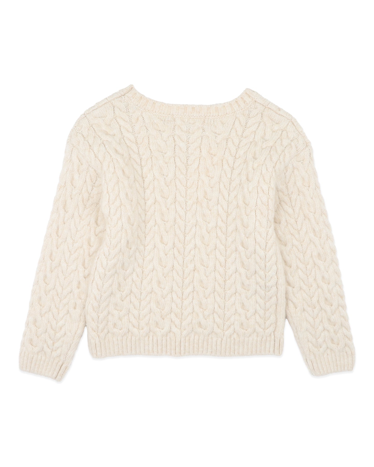 Minihaha Girls Emmy Cable Knit Jumper