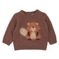 Minihaha Myles Beaver Knitted Jumper