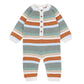 Minihaha Mateo Stripe Knitted Romper