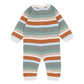 Minihaha Mateo Stripe Knitted Romper