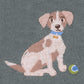Minihaha Baby Otto Proud Puppy Organic Knitted Jumper Sage