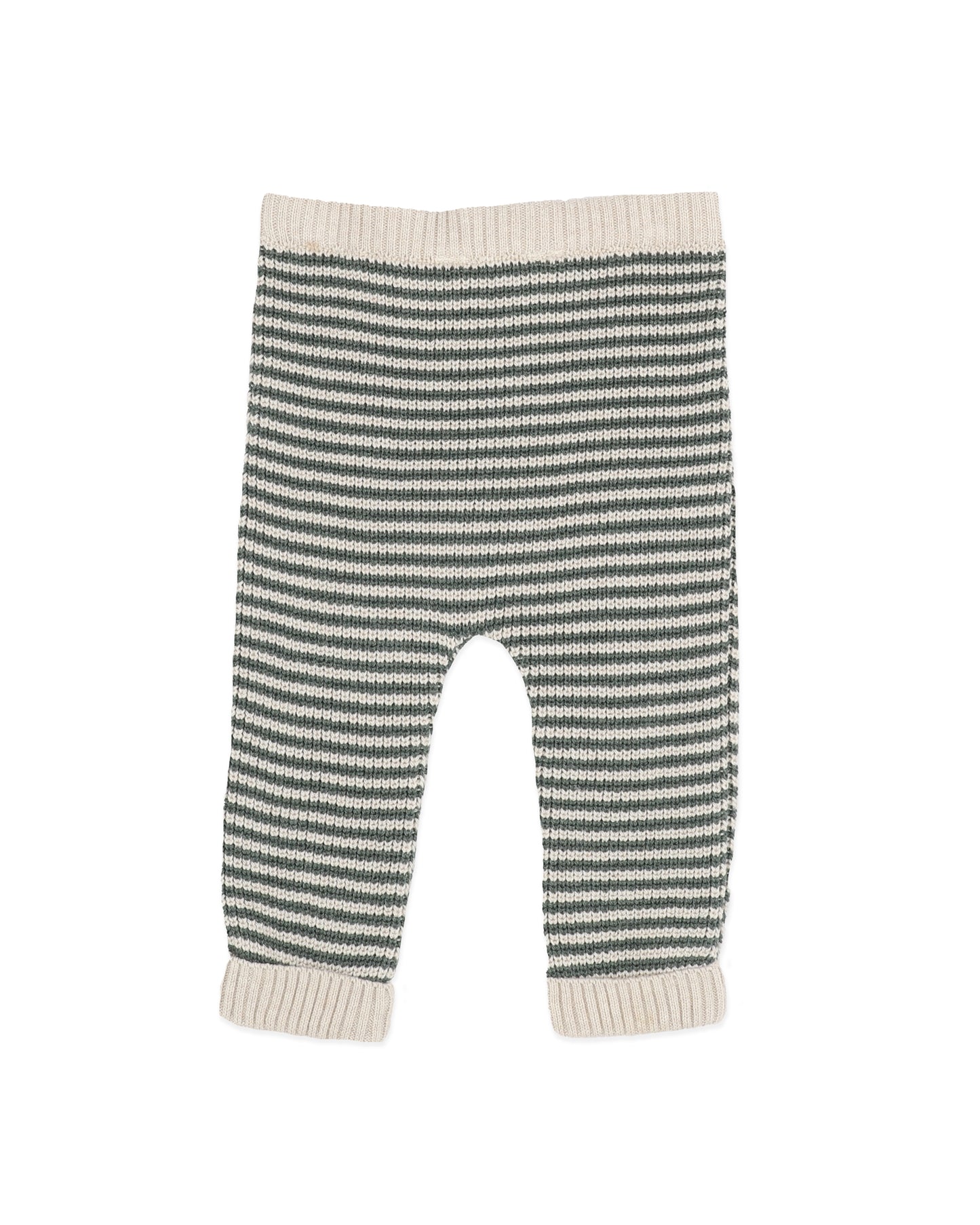 Minihaha Baby Otto Stripe Organic Knitted Leggings