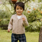 Minihaha Baby Jake Knitted Cardigan Mocha