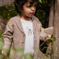Minihaha Baby Jake Knitted Cardigan Mocha