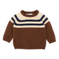 Minihaha Baby Jake Raglan Stripe Knitted Jumper