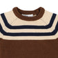 Minihaha Baby Jake Raglan Stripe Knitted Jumper
