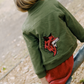The Girl Club Khaki Fox Bomber Jacket